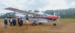 Official opening at F.J. Grante Memorial Hospital in Greenville. Sinoe Country in Liberia.