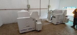 Figure 1: Installation of 2 x DOCS 80 Medical Oxygen Plants at F.J. Grante Hospital, Greenville, Liberia